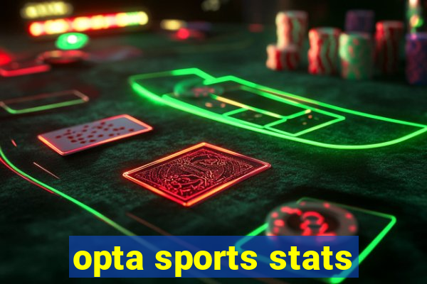 opta sports stats